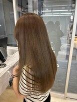 ロンドルピナス 小倉(Lond Lupinus) ミディアムヘア暗めカラー/デザインカラー/フェイスフレーミング