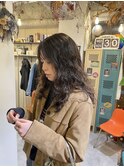 【ロングパーマ】