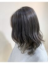 アズールサン 草加西口店(azule-sun)&nbsp;コントラストハイライトカラー,アッシュグレー,アッシュ系/草加