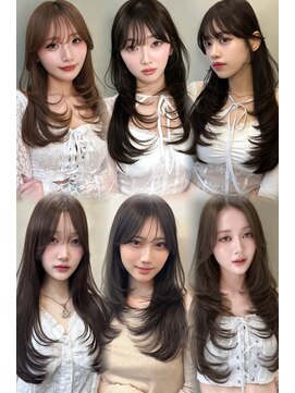 グローアイヴィ 大宮(GLROW IVY) レイヤーカットハイレイヤーハッシュカット韓国ヘア髪質改善大宮