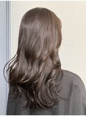 Smoky Khaki Silver Long