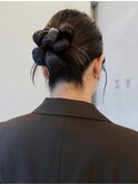 ヘアセット/ヘアアレンジ/タイトヘア/カチモリヘア