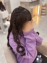 ヘア サロン クラン ソア 心斎橋店(hair salon clan soar)&nbsp;編みたらし