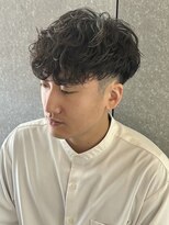 ニアウ 太田店(Niau)&nbsp;メンズパーマ波巻きスパイラルパーマツイストスパイラルパーマ