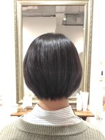 ヘアー グリーン(hair green)&nbsp;40代50代60代/ショートボブ/大人ショート/黒髪ストレート