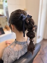 ヘアーアンドメイク ルシエル(hair&make Luxiel)&nbsp;ニュアンスポニーの魔法☆ヘアアレンジ