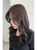 レイヤー×オリーブグレージュ