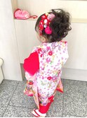 七五三ヘアセット・着付け15