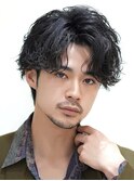 セクシーワイルド大人波巻きパーマ