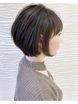 モリオ フロム ロンドン サッポロファクトリー店(morio FROM LONDON) 【morio札幌】2020年髪型大人かわいい黒髪ショートボブ