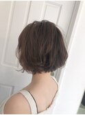 ゆるふわショートボブ☆ スタイリスト西田大樹