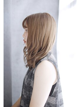 シュシュット(chouchoute) 吉祥寺3分/前髪ココアブラウン大人かわいいフリンジウェーブ/008