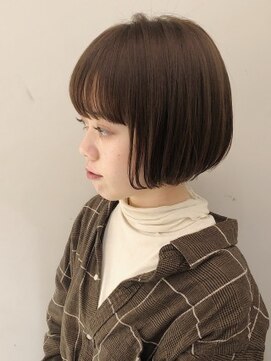 ネオリーブアイム 横浜西口店(Neolive aim) 【Neolive aim】ぱつっとミニボブ×艶ベージュ3