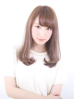 アークヘアービヨンド 柳津店(Arc hair BEYOND)の写真/【カット+縮毛矯正¥13500】誰もが憧れるサラツヤストレートスタイルで魅力的なあなたに◎モテヘアを体感！