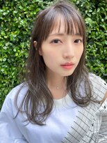 ソワリー 栄(THOiRY)&nbsp;THOiRY【女性らしい柔らかヘア】似合わせ小顔艶髪ゆる巻きロング