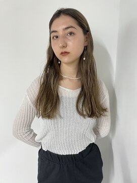 ナヌークカフラ(nanuk kafla) ロングヘアのシルキーベージュ