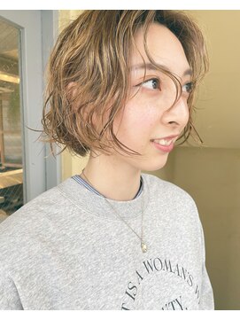 エンシー(ENCI) ゆるっとニュアンスボブパーマ