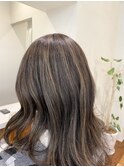 【nex 表参道】白髪ぼかし ハイライト ベージュブラウン 齋藤