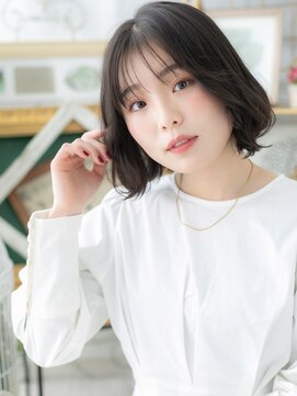 カバーヘア ブリス 川口(COVER HAIR bliss) くせ毛風アッシュブラック大人ハイライトc5川口20代30代40代