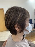 白髪ぼかし+カット