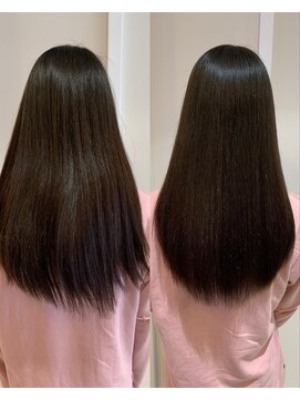 エイクス ヘア デザイン×美髪クリニック 千葉(AQs hair design) 美髪エステbefore→after【髪質改善】