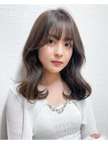 リッカ(LICCA) 【LICCA 伊崎優李】ブリーチなし/オリーブ/韓国ヘア/レイヤー