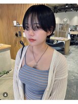 アニー(ANY)&nbsp;ショートヘアー/大人ガーリー/チョコレート モードヘア（KENJI）