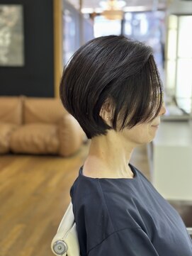 トランクサロンカッパード 大人マッシュショート＋オーガニックカラー＋生コラーゲンTR