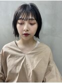 イメチェンスタイル 似合わせカット ボブ 外ハネ