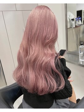 ベレーザシェルト(Beleza scelto) 5460ニュアンスカラーホワイトピンクオンブレミルクティーピンク