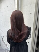 ディジョン(Dijon)&nbsp;韓国顔まわりレイヤーカットグレージュオリーブベージュブラウン