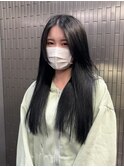 #黒髪#暗髪#ロングヘア#さらさら#トリートメント