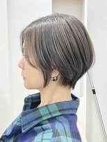 キャンバス 川崎(canvas.)&nbsp;長めショート/バレイヤージュ/グレージュ/川崎/髪質改善