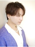 ニュアンスセンターパート 韓国 ダウンパーマ メンズヘア