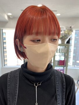 ツキ 横浜店(tuki) インナーカラーケアブリーチイヤリングカラーハイライトレイヤー
