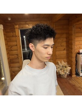 ブレイク 金沢店(BREK) man's hair スパイキーショート