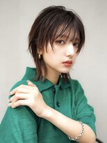 ギークス(GEEKS)&nbsp;【GEEKS渋谷】ウルフカット/シースルーバング/ニュアンスカラー