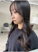 ★ロング顔周りカット