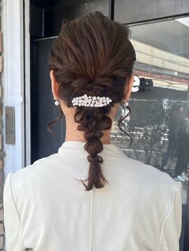 ミル(1001 mille) ブライダルヘアセット/結婚式ヘアセット/結婚式着付け