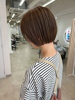 トレヘアー 京都 烏丸(tRe hair)&nbsp;時短スタイリングのミニボブ