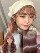 【Satsuki】透明感カラー＋つい触りたくなる上品な艶髪（インスタcolor）@game__satsuki  (艶髪)@satsu_gm