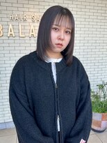 バランス(BALANCE.) お顔周りレイヤースタイル