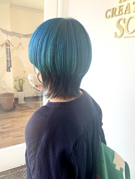 ヘアークリエイションソイ(HAIR CREATION SOI) マッシュウルフ
