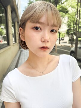 メリケンビューティーパーラー コウベ(MERICAN BEAUTY PARLOR KOBE) ハイトーンショート