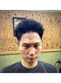 ツイスト　アップバング