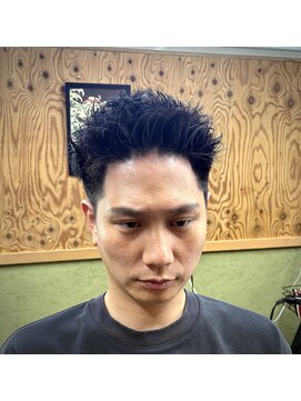 倉敷男児 ツイスト　アップバング