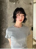 ウルフボブパーマ