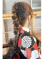 アリオン 浴衣アレンジ