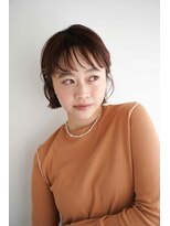 シェル 国分寺(shell)&nbsp;くびレイヤーエモージュグレージュカラーくびれショート/国分寺