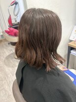 ウイ バイ ファースト 北四番丁店(u'i by first)&nbsp;ワンレン　ぱっつんミニボブ